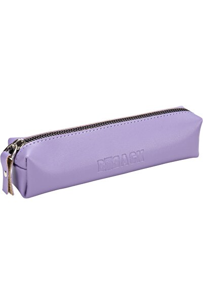 BBACK Μολυβοθήκη από συνθετικό δέρμα 19,5x6x4 εκ. Λιλά