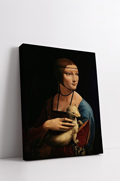 Carmen Leonardo Da Vinci - Doamnă cu o hermină - Tablou pe pânză - Capodopere