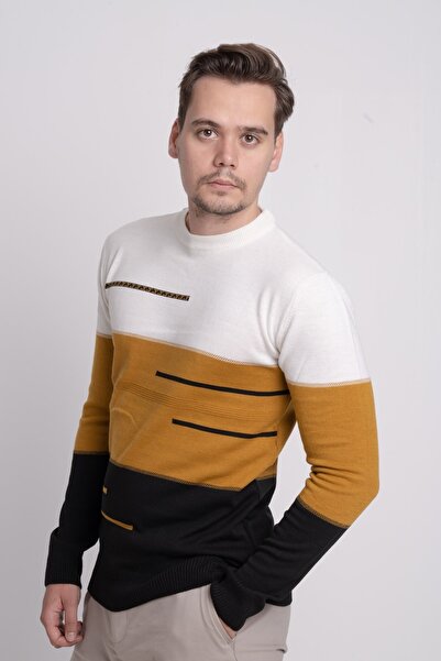 F&K 60200 Сезонний чоловічий трикотажний светр