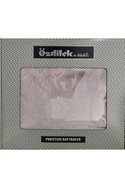 Özdilek Prestige Light Gray Double Blanket