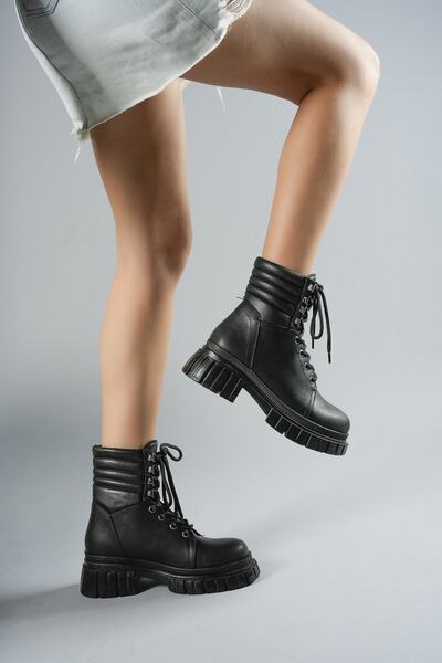 Riccon Černé dámské kozačky na zip 0012842