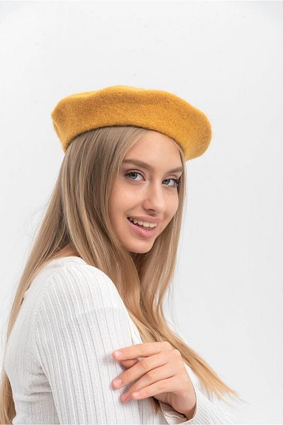 Saria Moda Wool Painter Beret