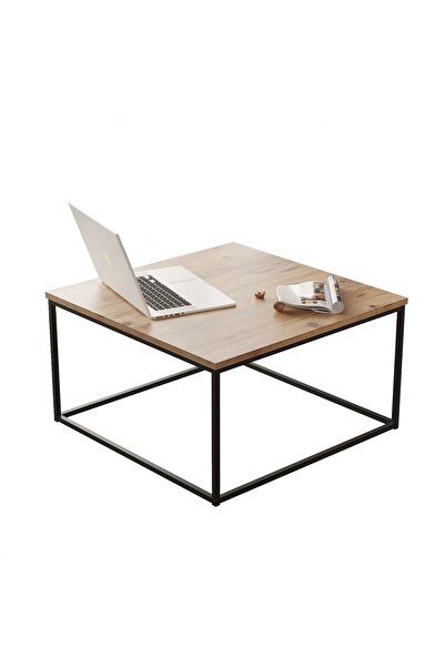 nefes Metal Orta Sehpa Kare Sehpa Masa