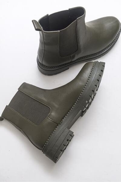 LuviShoes Власні зелені жіночі черевики