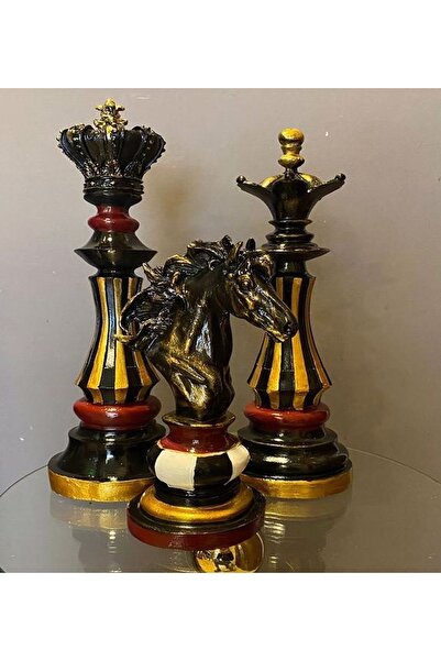 By Ari Ev Dekorasyon Üçlü Satranç Takımı-do227-22