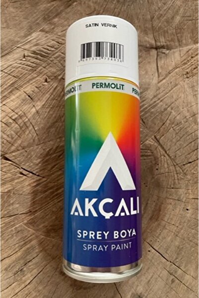 Akçalı Sprey Vernik 400ml Satin Vernik Akrilik Vernik