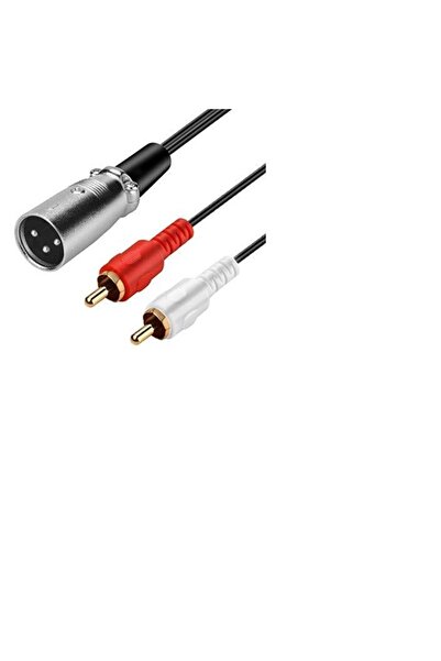 Mykablo Xlr Erkek To 2x Rca Erkek Kablo 1.5 Metre