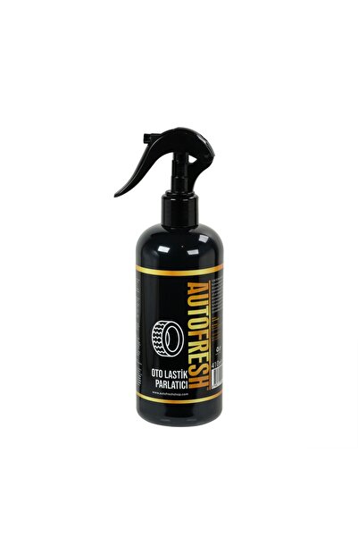 AutoFresh Oto Lastik Ve Tampon Parlatıcı Ve Lastik Koruyucu Sprey Sünger Hediyeli 410 ml