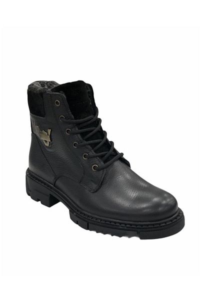Yağlıoğlu Kundura Yağlıoğlu Genuine Leather 5025 Shearling Thermal Daily Men's Boots