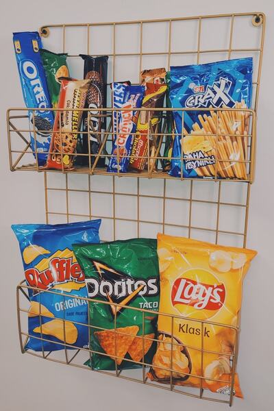 Aleda Gold Düzenleyici Çok Amaçlı Tel Mutfak Sepeti - Düzenleyici