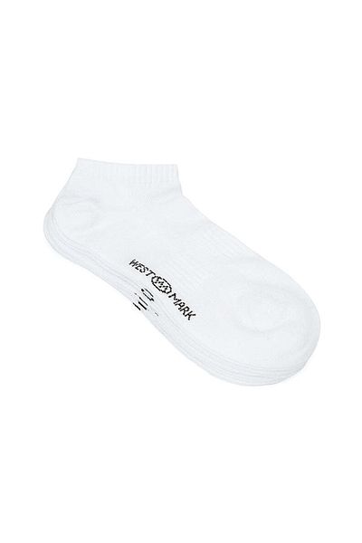 WESTMARK LONDON Комплект мъжки чорапи Better Cotton от 6 части, бели