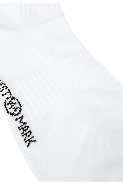 WESTMARK LONDON Men's Better Cotton 6-Piece Sneaker Socks Set White