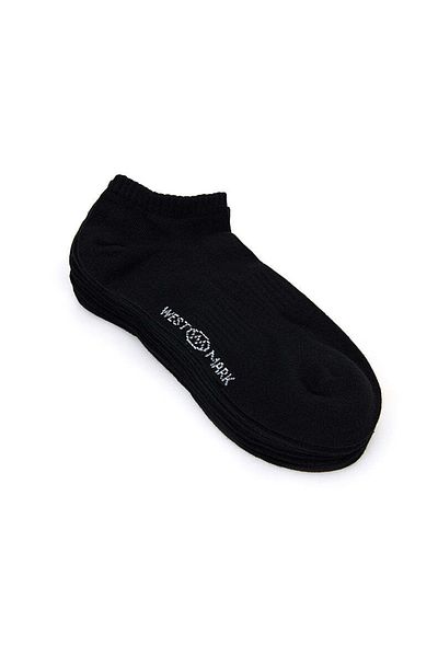 WESTMARK LONDON Мъжки комплект чорапи Better Cotton, 6 части, черни