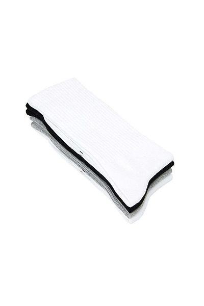 WESTMARK LONDON Мъжки комплект от 4 тенис чорапи Better Cotton, черно-бяло-сив меланж