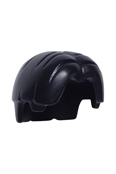 LEGO Orjinal Aksesuar Moc Minifigür Minifigure Iki Yana Yatık Erkek Siyah Saç...