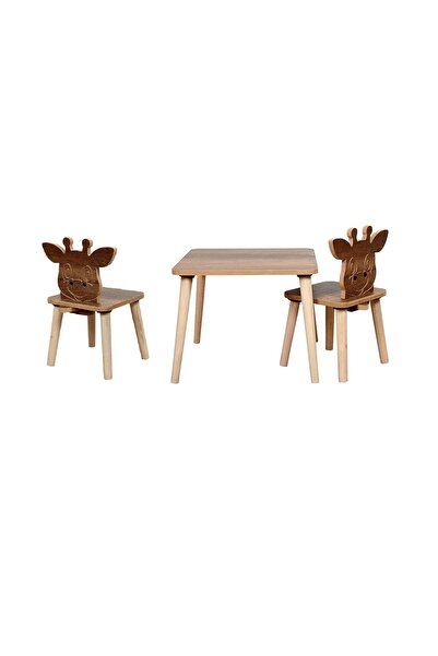 ELİSRA Çocuk Oyun Etkinlik Çalışma Masası Aktivite Masası Zürafa Konsept 2 Sa...