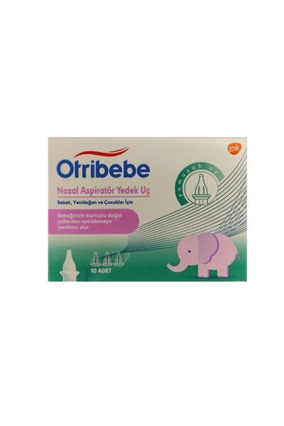 Otribebe Nazal Aspiratör Yedek Ucu 10'lu