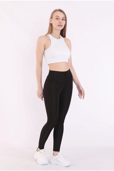 Dynamic High Waist Black Tights S Dyn-1176