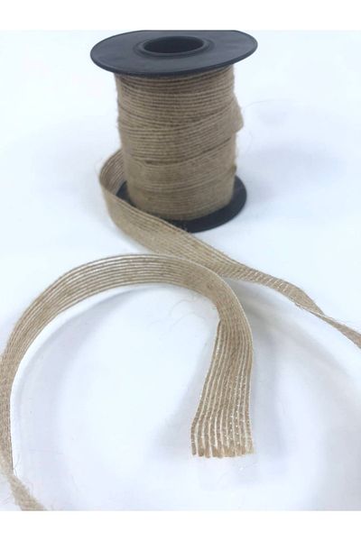 Hobigram Κορδέλα συσκευασίας Κορδέλα από γιούτα πλάτος 1,5 cm Η τιμή είναι για 1 μέτρο – Κορδέλα, κομψό σχέδιο, γυναικείο αξεσουάρ