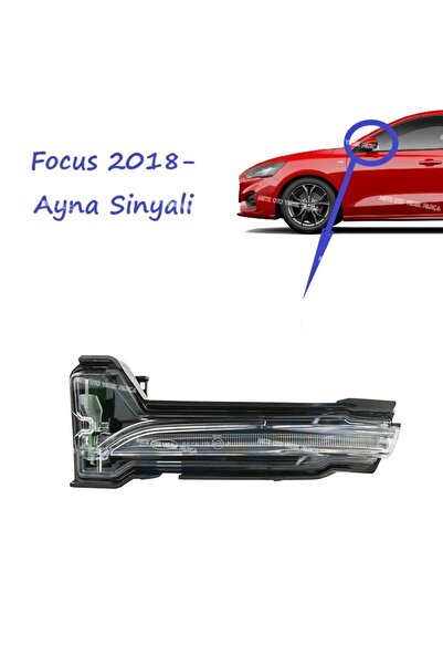 fkoto Focus Uyumlu Uyumlu Dış Dikiz Ayna Sinyali Sol 2018- Oem Kalite