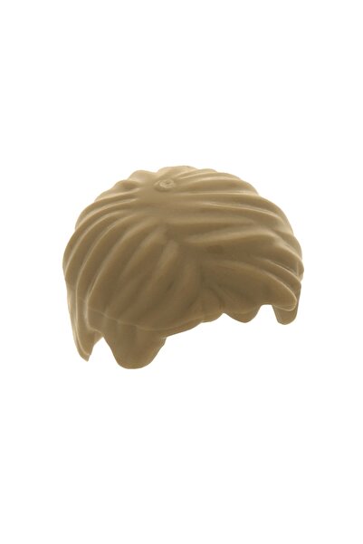 LEGO Original Accessory Moc Minifigure Minifigure Tan Tan Sideburned Men's Ha...