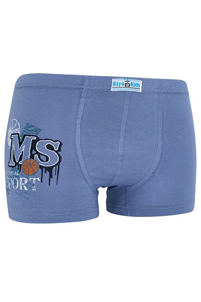 biyokids Boy's Boxer Pack of 5 Mixed Color Printed Boxers