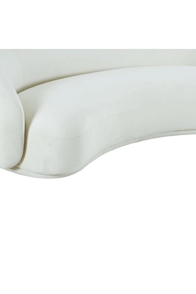 S Home Design Concept Oliver Fasülye Koltuk / Kanepe, Babyface, Kırık Beyaz