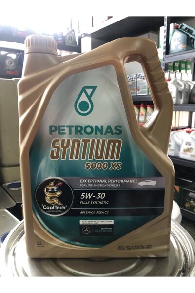 Petronas Motor Yağı 5w-30 5 Litre Motor Yağı Syntıum 5000xs Partiküllü