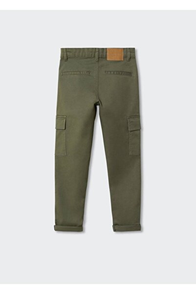 MANGO Kids Pamuklu Kargo Pantolon