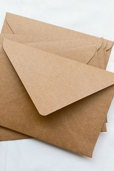 Dekorden Kraft Invitation Envelope, 13x18 Cm.
