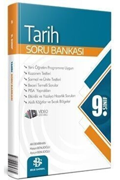 Bilgi Sarmal Yayınları Bilgi Sarmal 9. Sınıf Tarih Soru Bankası