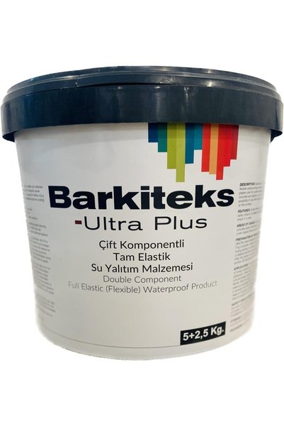 barkim Barkiteks Ultra Plus Set- İki Komponentli Tam Elastik Su Yalıtım Malze...