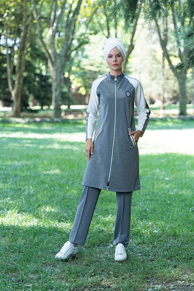 Elif Okur Hijab Tracksuit Set - 1060 Model