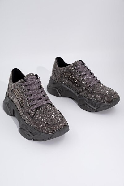 Modabuymus Gray Stone Sneaker Women's Sports Shoes - Dofi