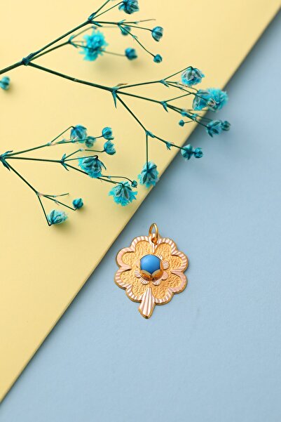 MİLET KUYUMCULUK 14 Ayar Altın Yonca Kolye Ucu