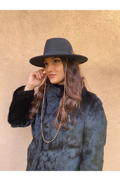 laviyonsa Cowboy Felt Hat Pin Accessory New Year's Special Collection