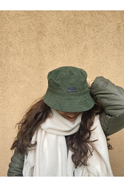 laviyonsa Autumn-winter Nubuck Bucket Hat