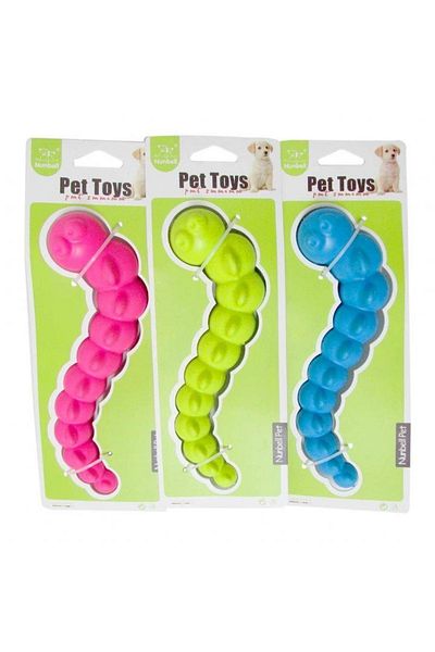 Nunbell Dog Toy Plastic Caterpillar 15 Cm