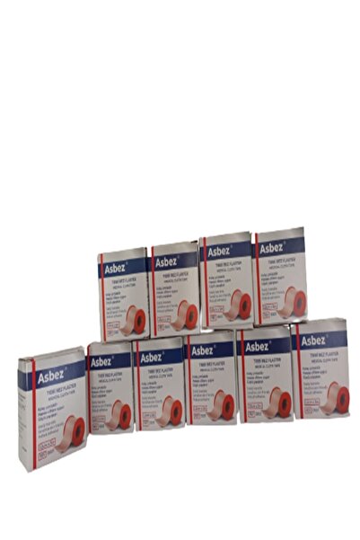ASBEZ Tıbbi Bez Flaster 5cm X 5m 10 Adet