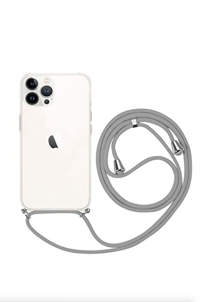 emybox Iphone 14 Pro Max Uyumlu Boyundan Askılı Şeffaf Darbe Emici Antishock ...