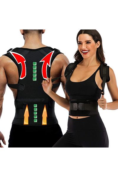 Ankaflex Spine Posture Corrector Apparatus For Vertical Posture Waist Support Humpback Prevention