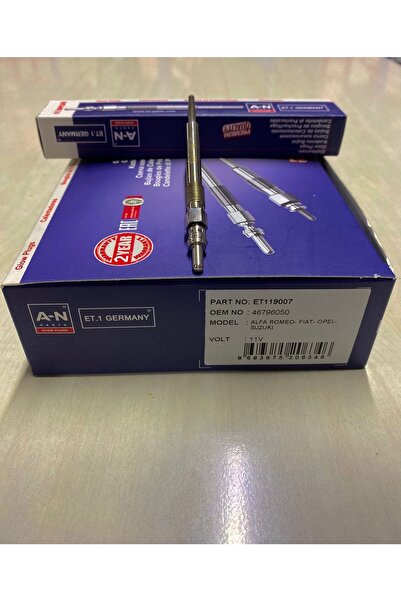 ET1GERMANY Kızdırma Buji 4 Adet 1,3mt Jeuro 4 Tüm Motorlar Doblo-albea Linea ...