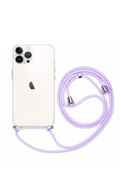 emybox Iphone 14 Pro Max Uyumlu Boyundan Askılı Şeffaf Darbe Emici Antishock ...