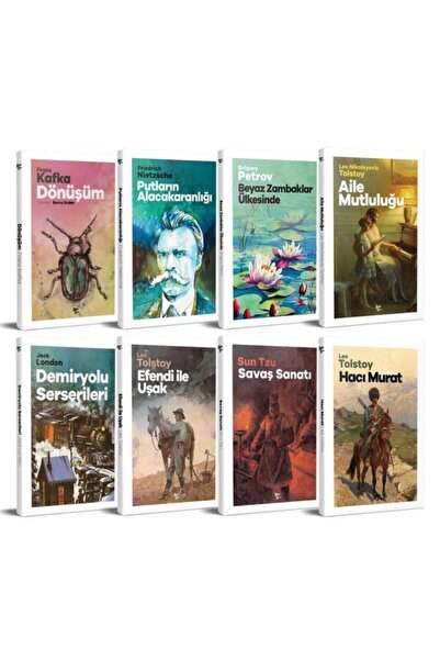 Halk Kitabevi Modern Dünya Klasikleri Serisi - 8 Kitap