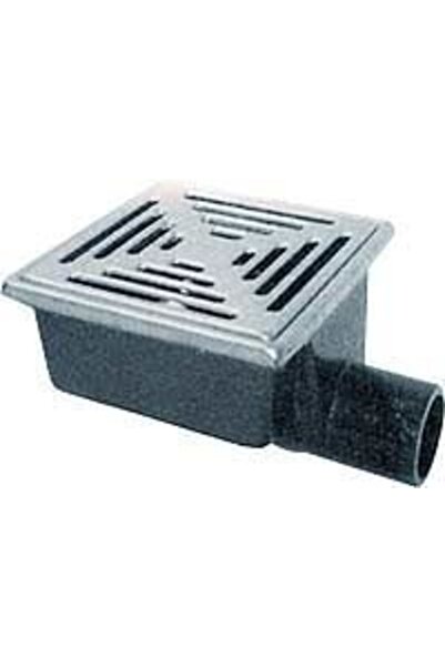 Prestij Döküm Yer Sifonu / Süzgeci Yandan Çıkışlı 20*20 Q70