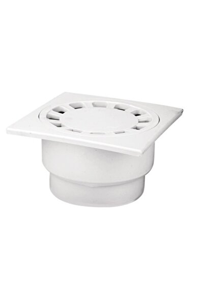 Prestij Çamur Kovalı Balkon/teras Yer Sifonu / Süzgeci Alttan Çıkışlı 15*15 Q70