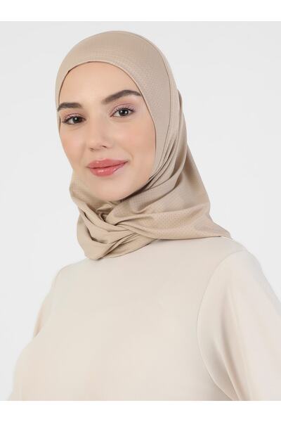 Ecardin Hanfendy Series Premium Scarfs Hijab Hijab Turban- St058 Light Mink