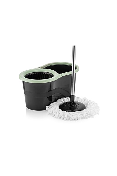 NewDecor Sillgech 360 Smart Mop Jr. Black Siyah Temizlik Paspas Seti