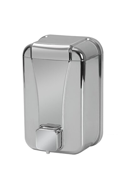 Prestij Plastik Sıvı Sabunluk Duvar Tipi Komple Krom 500 Ml