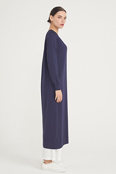 Nuss Mercerized Knitwear Cardigan Ns-22k-512h Navy Blue